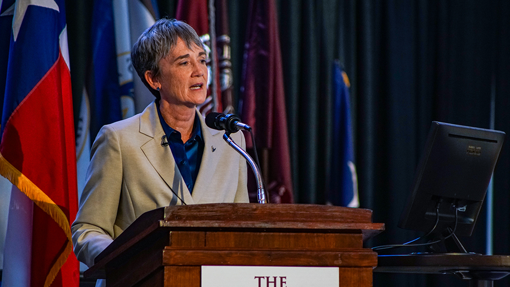 US Air Force secretary visits Texas A&amp;M to accelerate scientific research and innovation