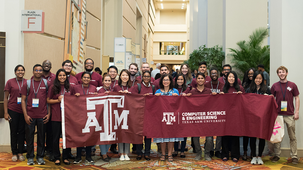 CSCE students at Tapia 2018