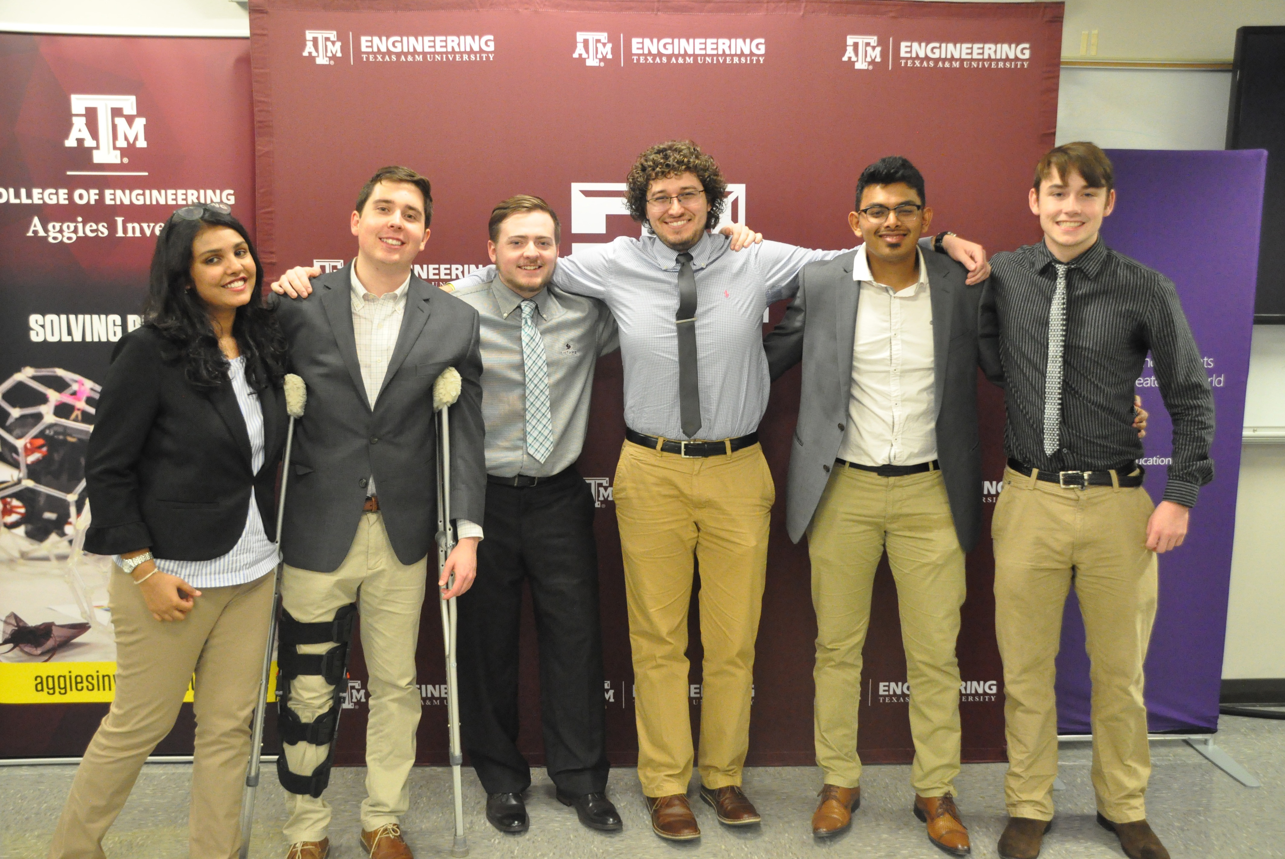 Aggies Invent for the Plant team