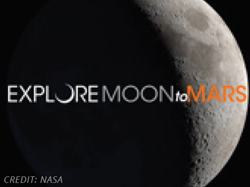NASA Explore Moon to Mars logo.