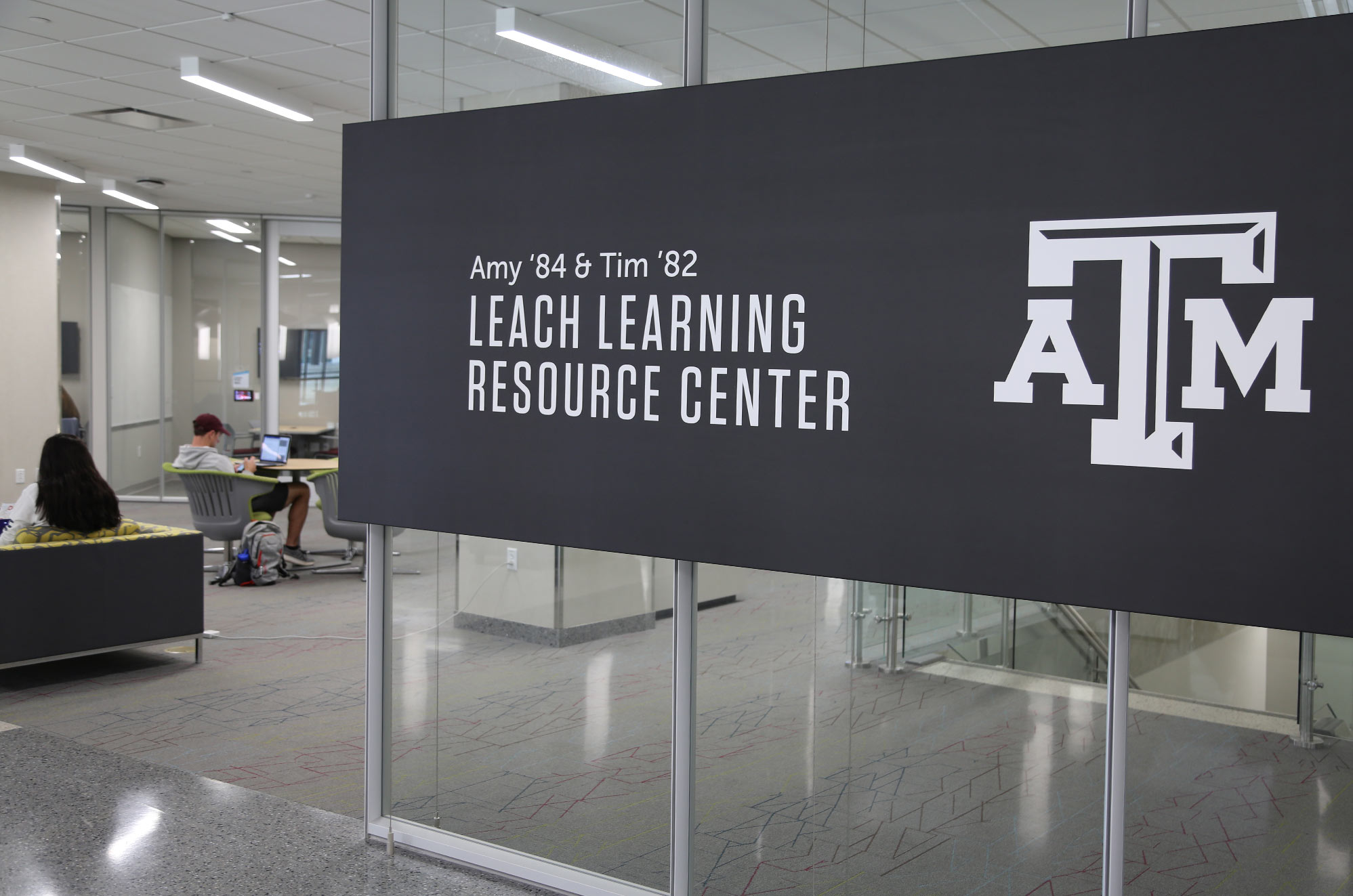 Leach Learning Resource Center entrance