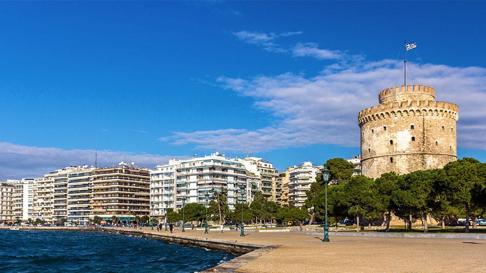 White Tower of Thessaloniki in Greece