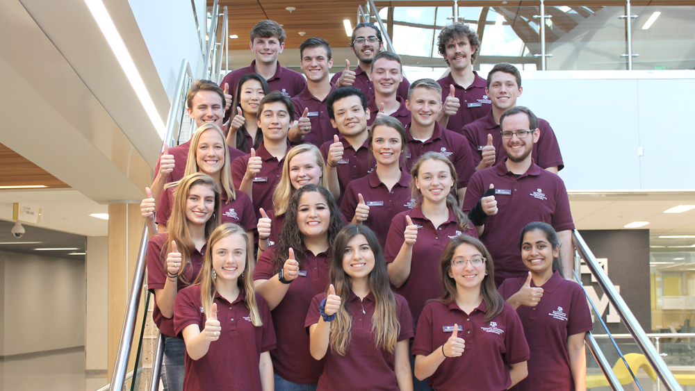 Group photo of 2019-20 BMEN student ambassadors