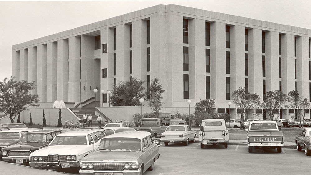 Zachry engineering building 1972