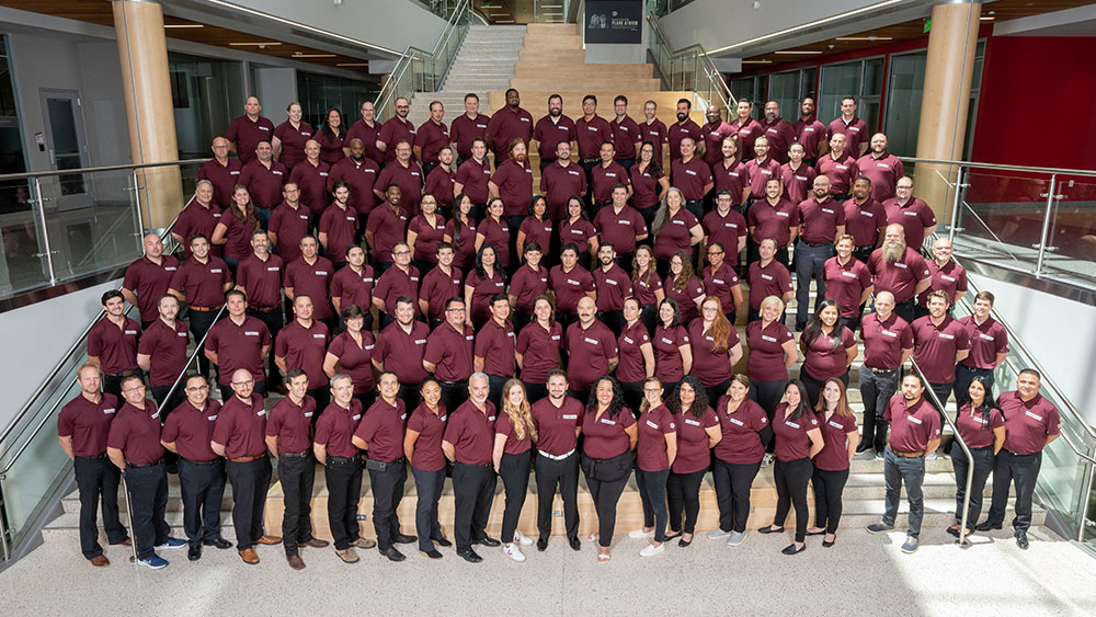 Master of Engineering Technical Management class of 2022 group photo