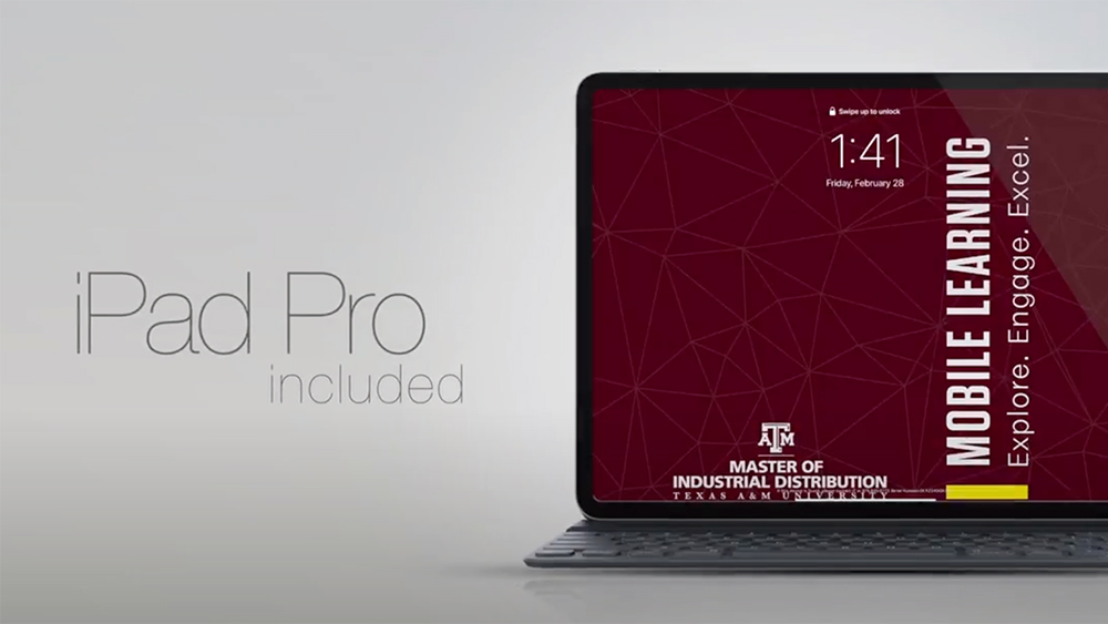 iPad pro with the MID logo on it