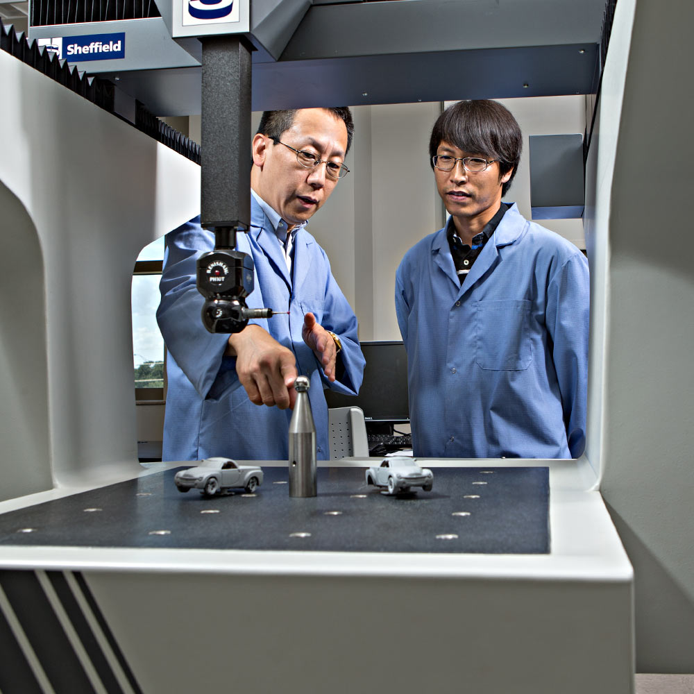 researchers auto simulation lab