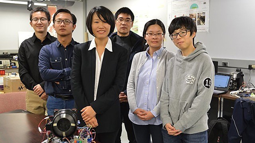 Dr. Ya Wang and her lab group