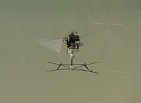 Robotic Hummingbird In Flight