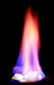 2016 Gas Hydrate burning ice image