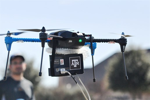 Dr. Ugaz Lab on a drone 5