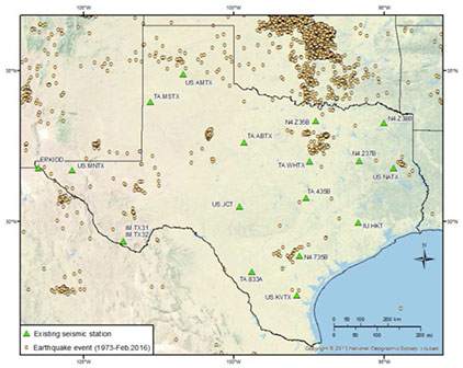 2016 Texas seismic activity