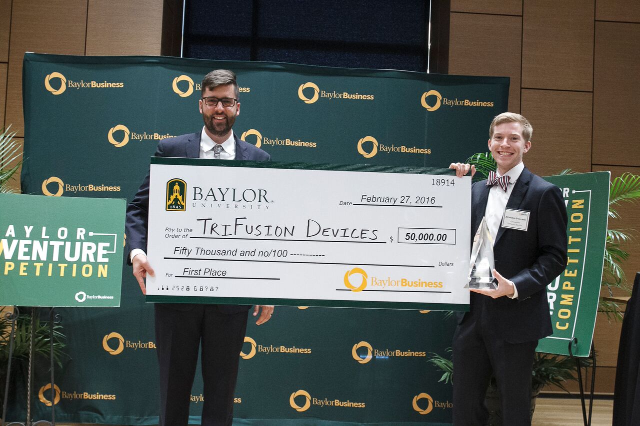 Teipel and Sweeney at Baylor University