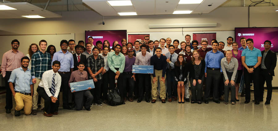 Student participants of Aggies Invent