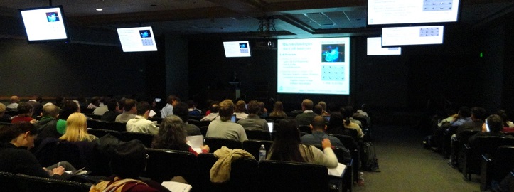 Quantitative Bioimaging conference audience