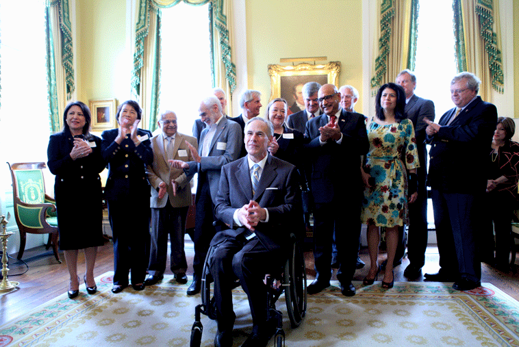 Texas A&amp;M researchers honored at reception hosted by Governor Abbott 
