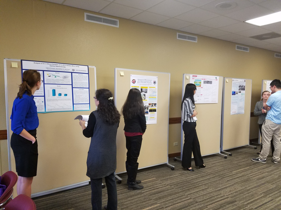 Nuclear undergraduate researcher places first in 2017 SWE Region C Conference poster competition 