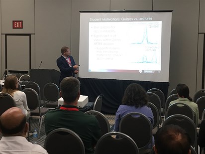 Shamberger presenting at ASEE Conference