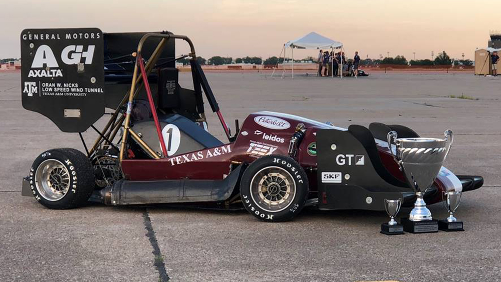 Texas A&amp;M Formula SAE team brings home championship for second consecutive year