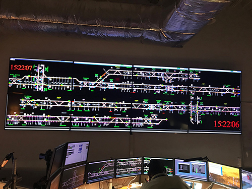 Houston Airport Controls Room