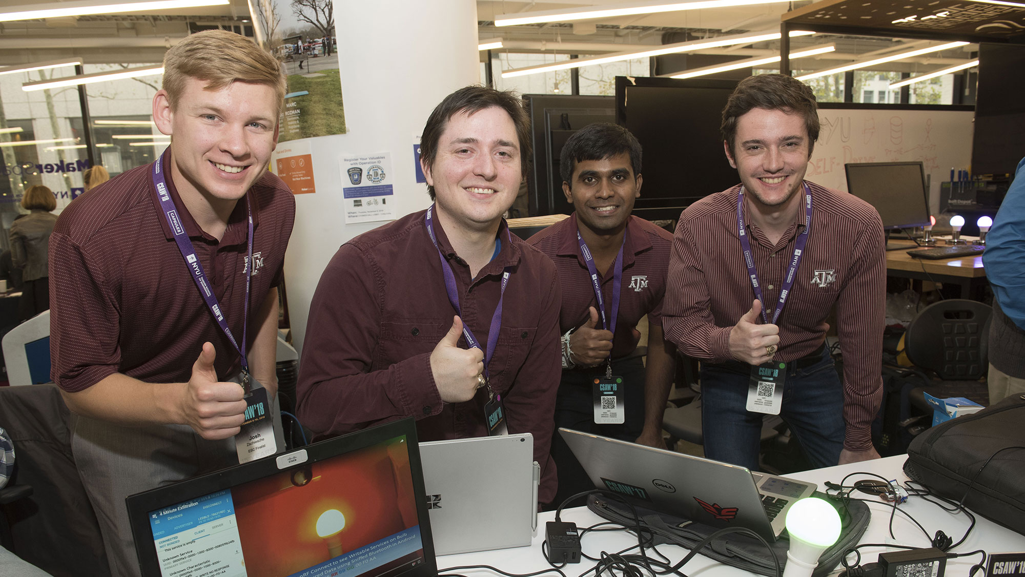 Students excel at national cybersecurity competition Texas A&M