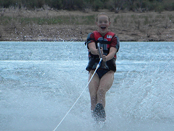 Bratton water skiing