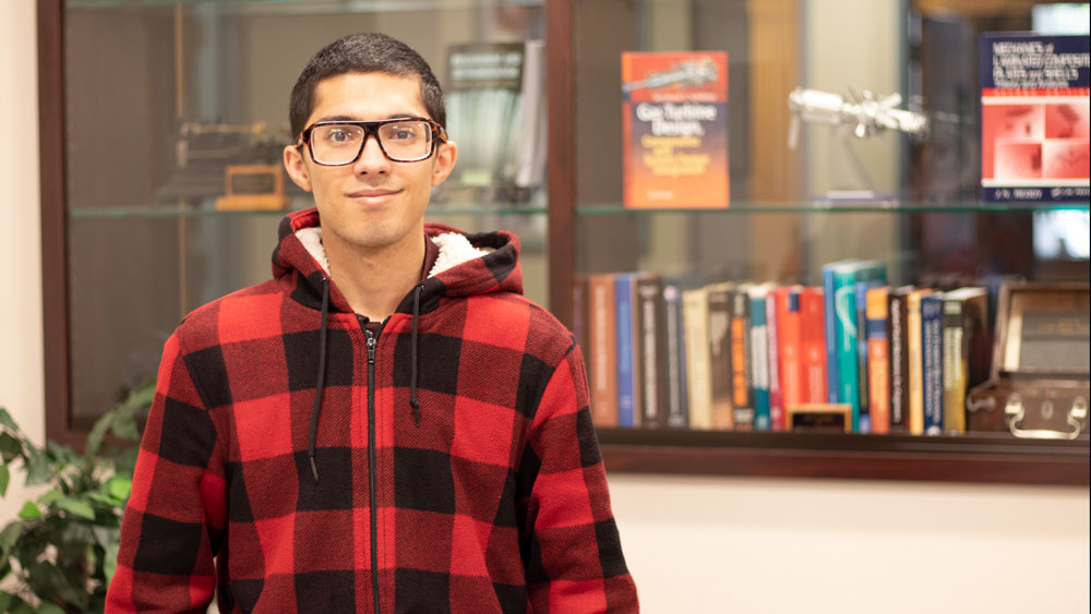 Mechanical engineering student Mazen Ali