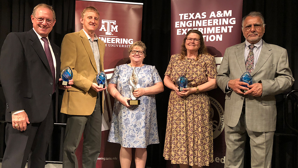 2019 aerospace faculty and staff awards winners 