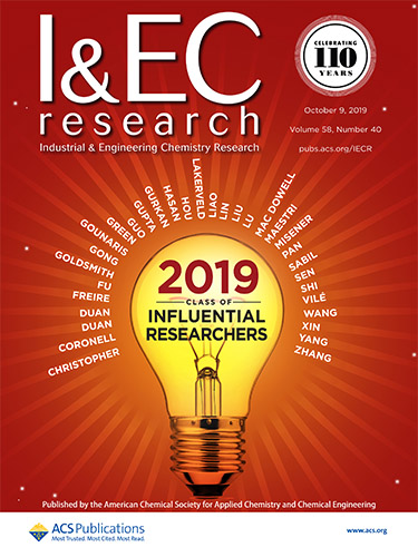 I&amp;EC Research special issues showcasing papers from the 2019 Class of Influential Researchers