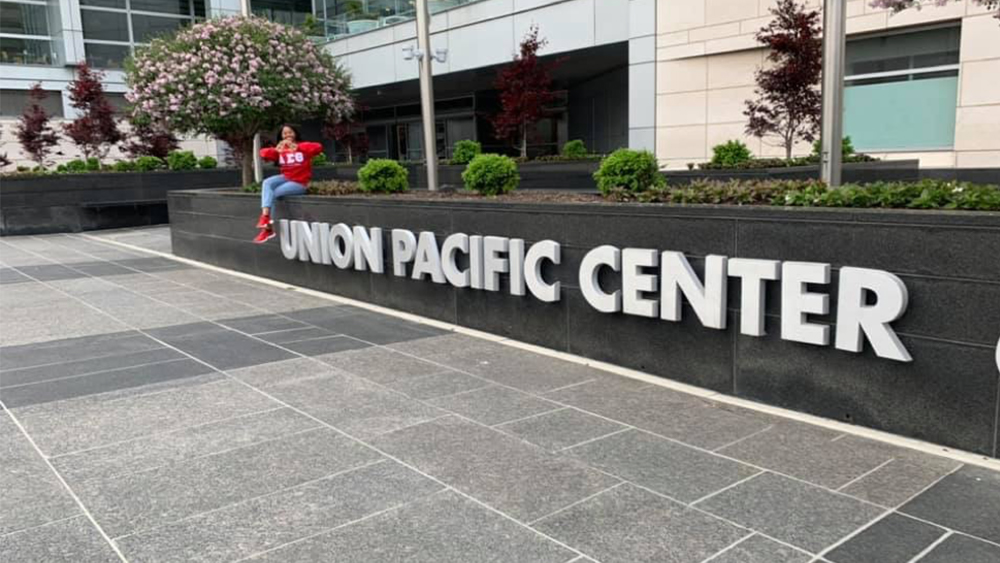 Union Pacific Center sign