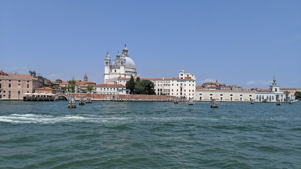 The waters of Venice