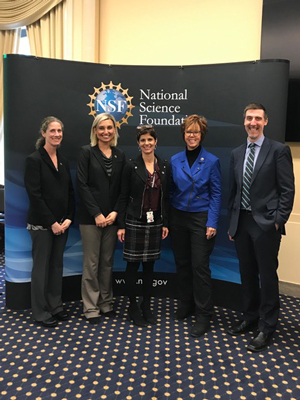 Dr. Robin Murphy and her peers at the National Science Foundation's Event on the Hill