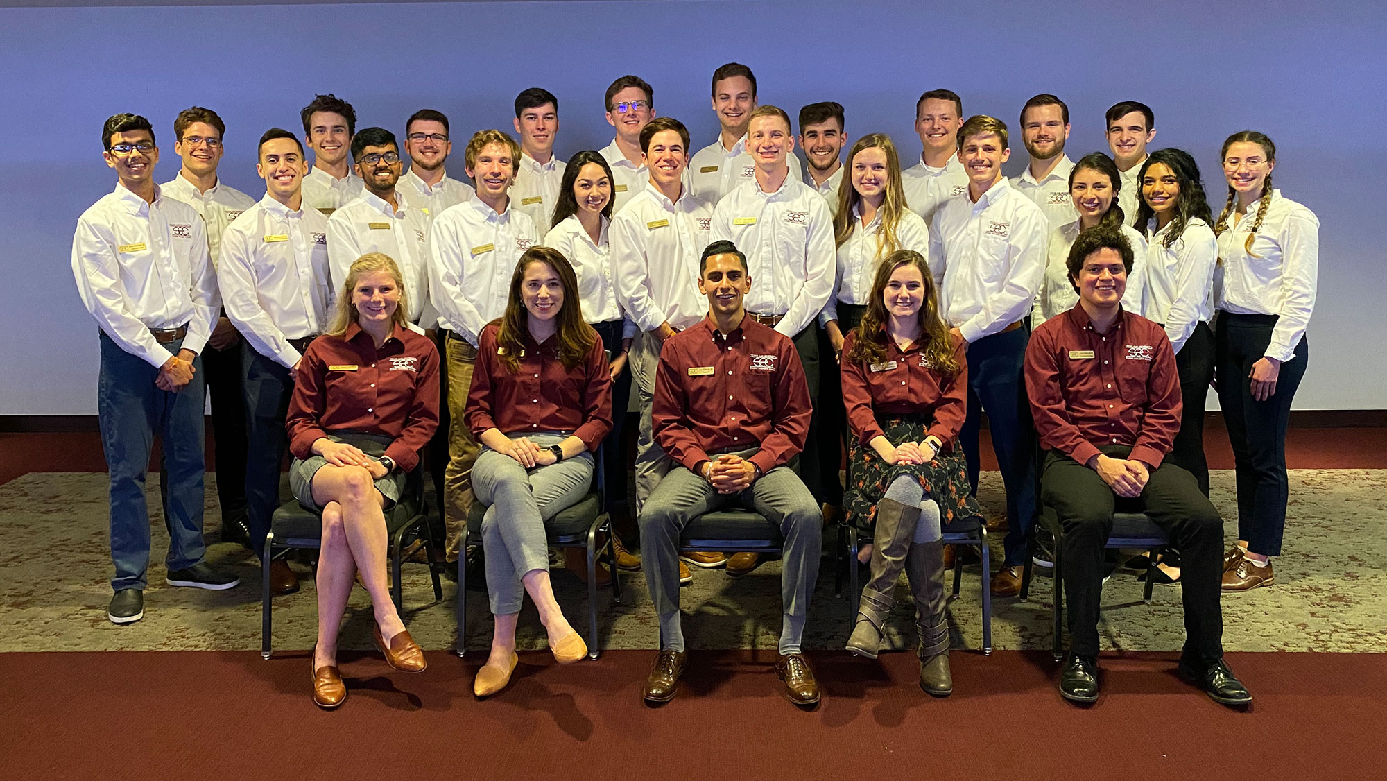 Members of the Student Engineers' Council 2019-2020 Executive Committee pose for a photo.