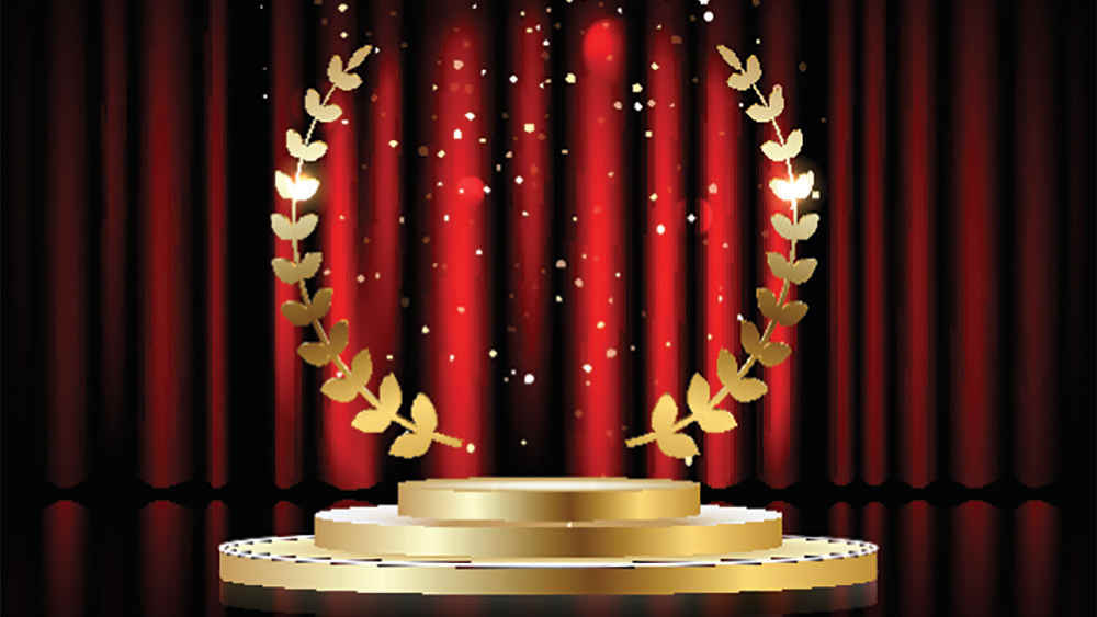 Image of award stage