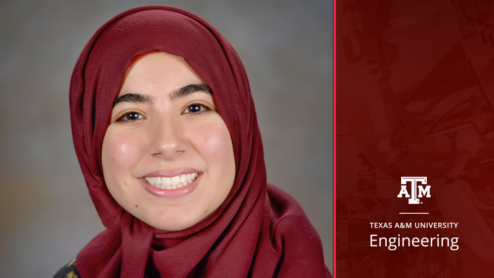 Lamees El Nihum received the Outstanding Engineering Graduate Student Award for her extensive work and dedication to both engineering and medicine. 