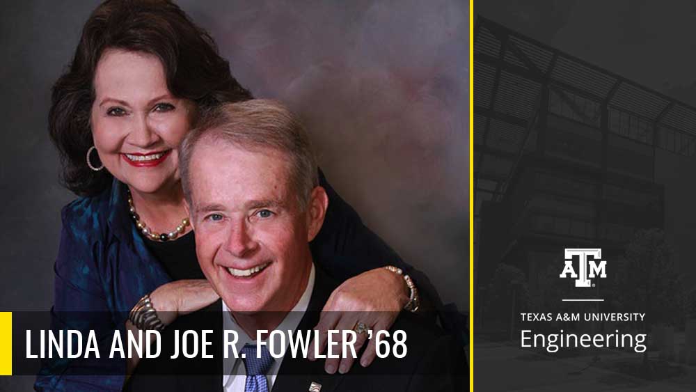 Professional headshot photo of Linda and Joe R. Fowler 