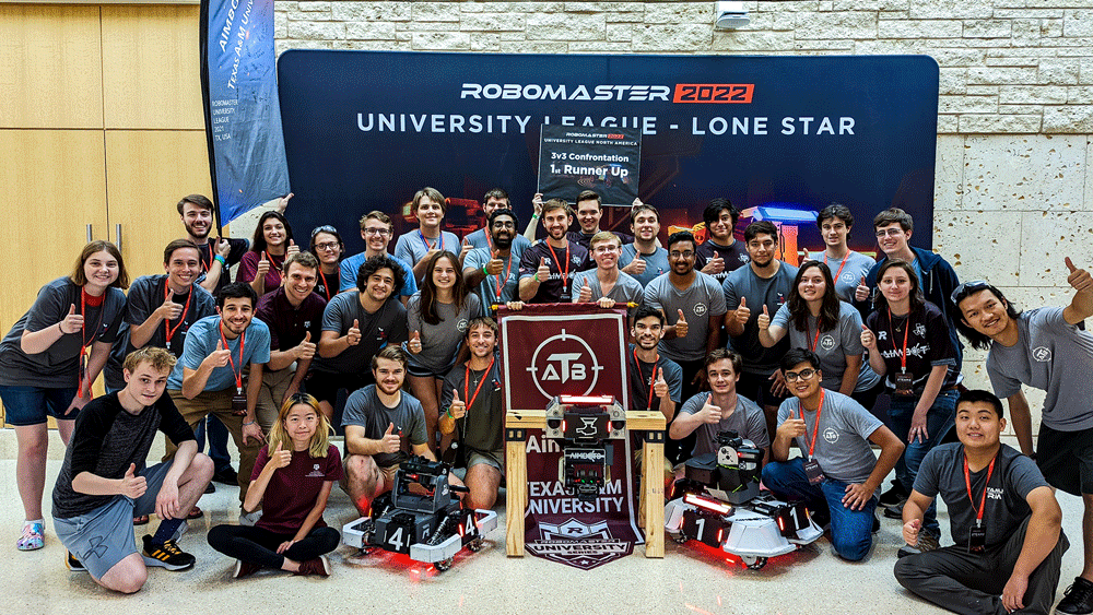 Texas Aimbots place second at 2022 RoboMaster competition | Texas A&M ...