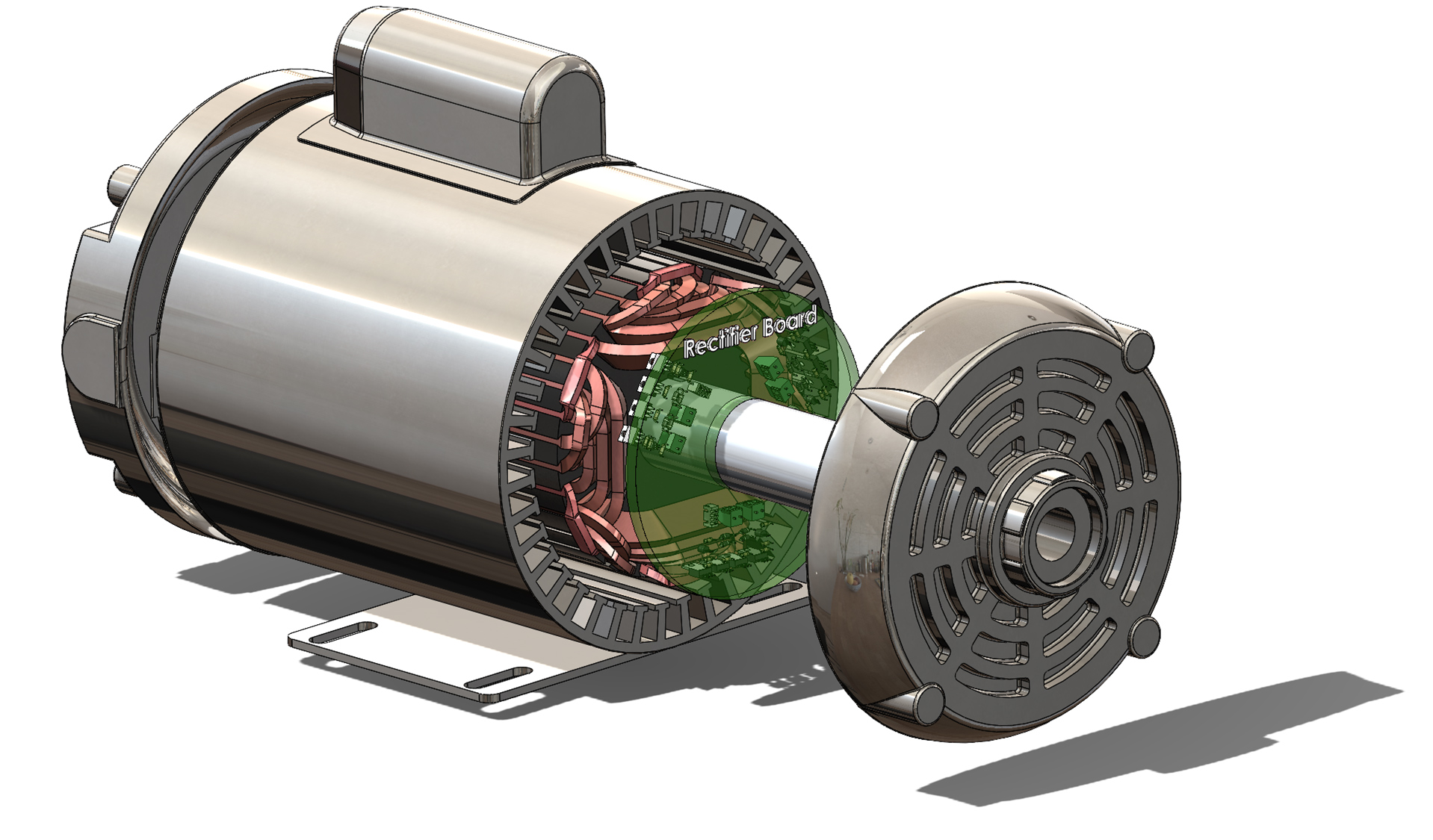 Graphic of an electric motor.