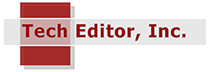 Tech Editor, Inc. decorative logo