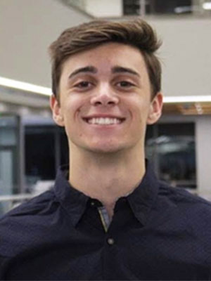 Mason Wright smiling.